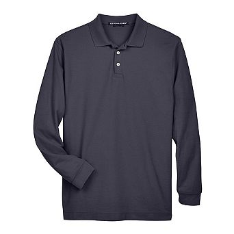 Devon & Jones Pima Piqu Long Sleeve Polo