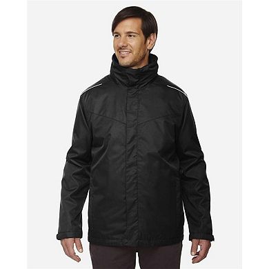 CORE365 Tall Region 3-in-1 Jacket with FleeceLiner