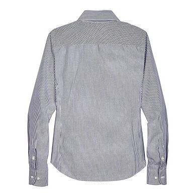 Devon & Jones Women's Crown Collection Banker e Woven Dress Shirt