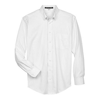 Devon & Jones Crown Collection Oxford Woven Dress Shirt