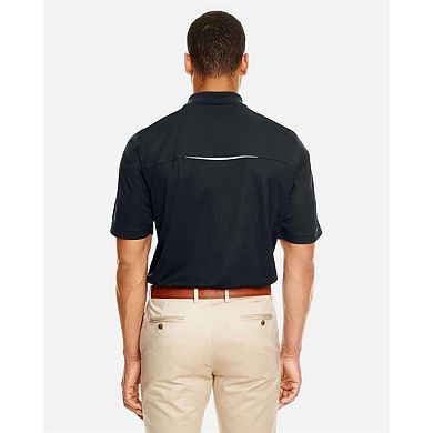 CORE365 Radiant Performance Piqu Polo withReflective Piping