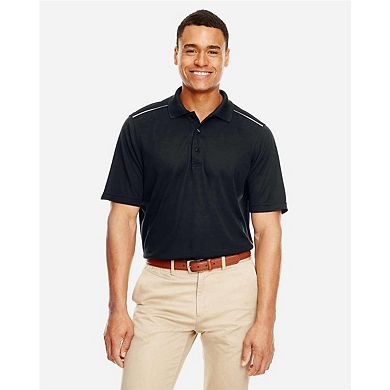 CORE365 Radiant Performance Piqu Polo withReflective Piping