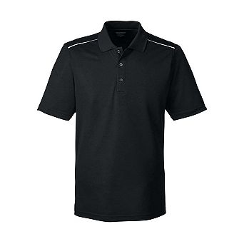 CORE365 Radiant Performance Piqu Polo withReflective Piping