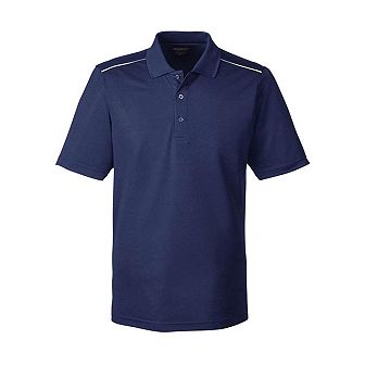 CORE365 Radiant Performance Piqu Polo withReflective Piping