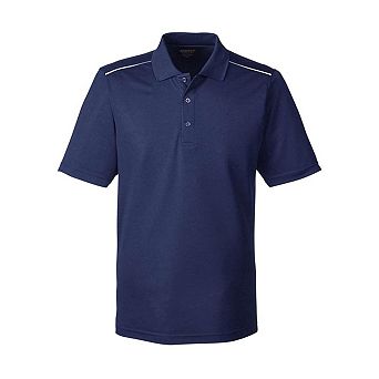 CORE365 Radiant Performance Piqu Polo withReflective Piping