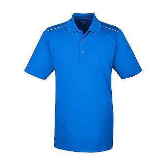CORE365 Radiant Performance Piqu Polo withReflective Piping
