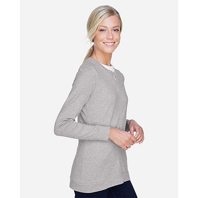 Devon & Jones Women's Perfect Fit Ribbon Cardigan