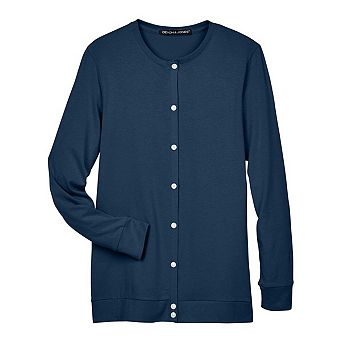 Devon & Jones Women's Perfect Fit Ribbon Cardigan