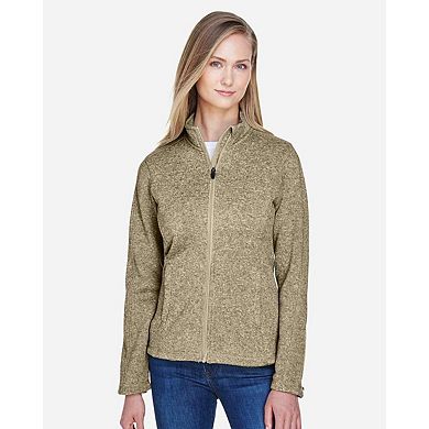 Devon & Jones Women's Bristol Full-Zip Sweater Fleece Jacket