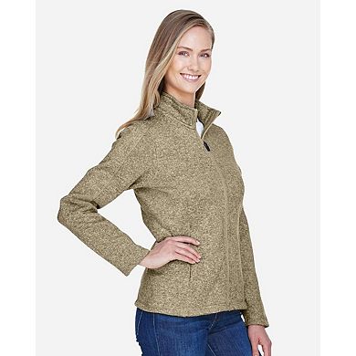 Devon & Jones Women's Bristol Full-Zip Sweater Fleece Jacket