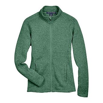 Devon & Jones Women's Bristol Full-Zip Sweater Fleece Jacket