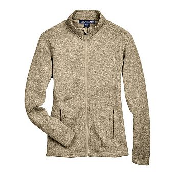 Devon & Jones Women's Bristol Full-Zip Sweater Fleece Jacket