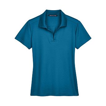 Devon & Jones Women's CrownLux PerformancePlaited Polo