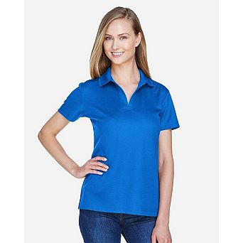 Devon & Jones Women's CrownLux PerformancePlaited Polo