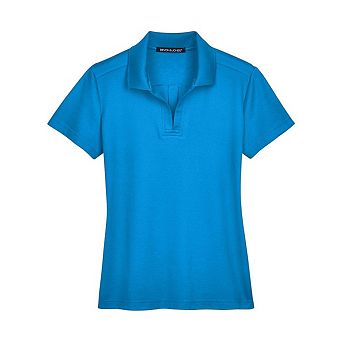 Devon & Jones Women's CrownLux PerformancePlaited Polo