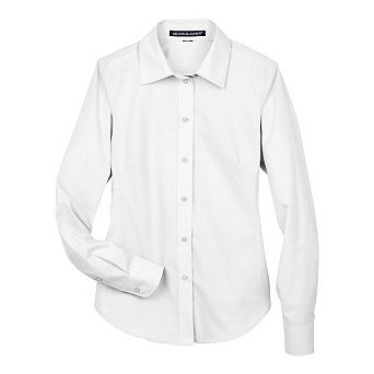 Devon & Jones Women's Crown Collection Broadcloth Woven Dress Shirt