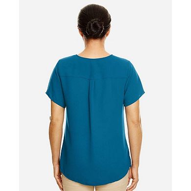 Devon & Jones Women's Perfect Fit Crepe Blouse