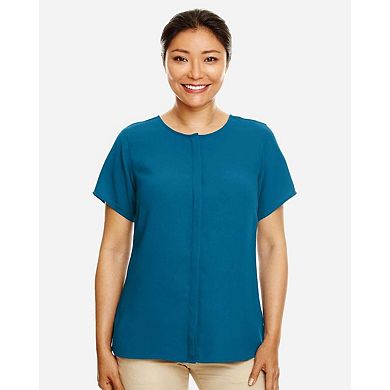Devon & Jones Women's Perfect Fit Crepe Blouse