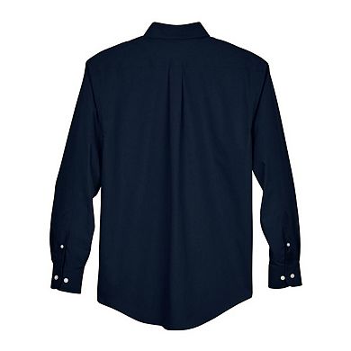 Devon & Jones Crown Collection Broadcloth Woven Dress Shirt