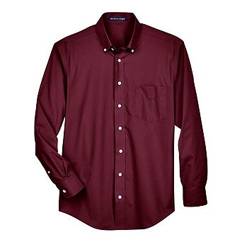Devon & Jones Crown Collection Broadcloth Woven Dress Shirt