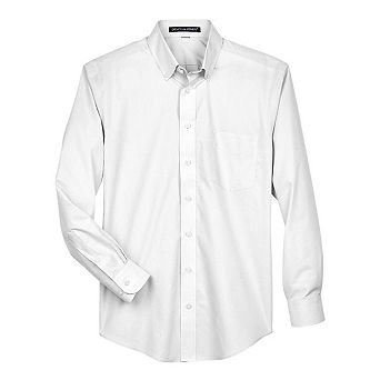 Devon & Jones Crown Collection Broadcloth Woven Dress Shirt