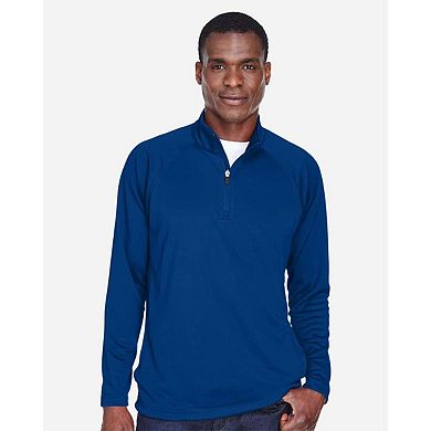 Devon & Jones Stretch Tech-Shell Compass Quarter-Zip Pullover