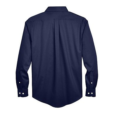 Devon & Jones Crown Collection Tall Solid Stretch Twill Woven Dress Shirt