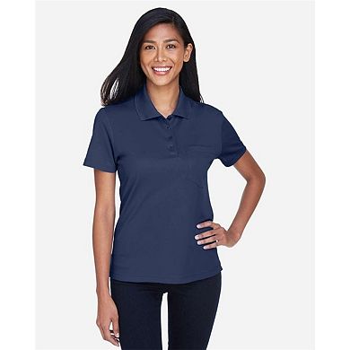 CORE365 Women's Origin Performance Piqu Polo with Pocket