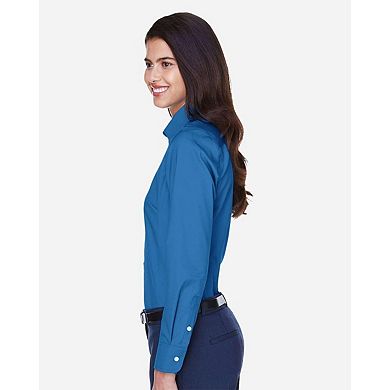 Devon & Jones Women's Crown Collection Oxford Woven Dress Shirt