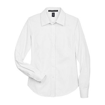 Devon & Jones Women's Crown Collection Oxford Woven Dress Shirt