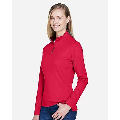 Devon & Jones Women's DRYTEC20 Performance Quarter-Zip Pullover