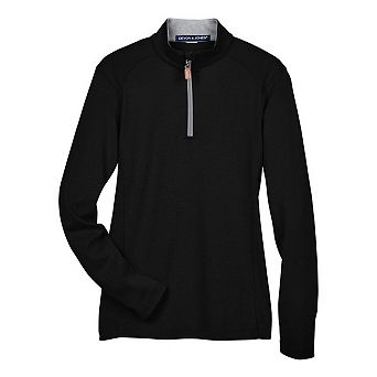 Devon & Jones Women's DRYTEC20 Performance Quarter-Zip Pullover