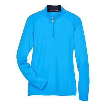 Devon & Jones Women's DRYTEC20 Performance Quarter-Zip Pullover