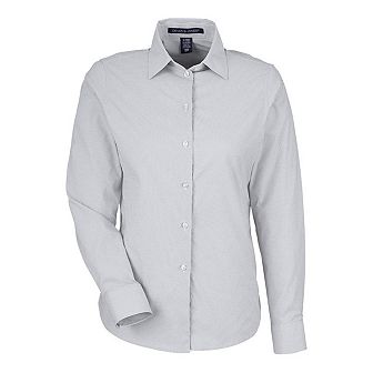 Devon & Jones Women's CrownLux Performance Microe Dress Shirt