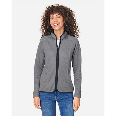 CORE365 Women's Venture Heathered e Full-Zip