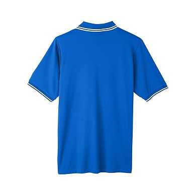 Devon & Jones CrownLux Performance Plaited Tipped Polo