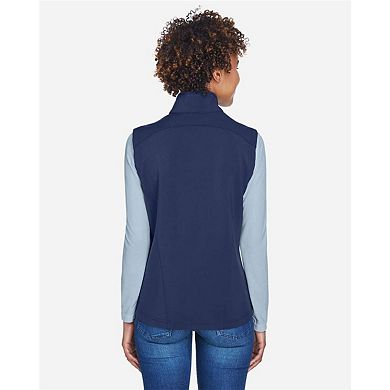 CORE365 Women's Cruise Two-Layer Fleece Bonded SoftShell Vest