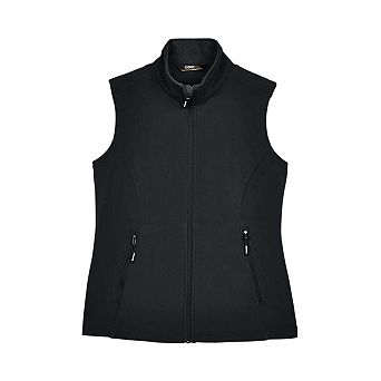 CORE365 Women's Cruise Two-Layer Fleece Bonded SoftShell Vest