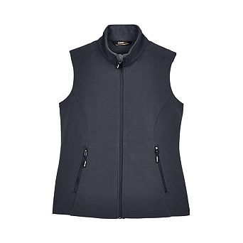 CORE365 Women's Cruise Two-Layer Fleece Bonded SoftShell Vest