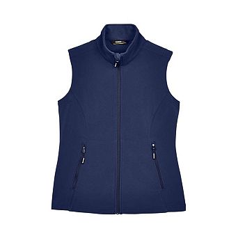 CORE365 Women's Cruise Two-Layer Fleece Bonded SoftShell Vest