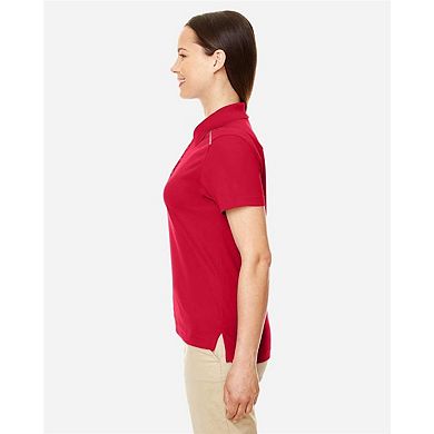 CORE365 Women's Radiant Performance Piqu Polo with Reflective Piping
