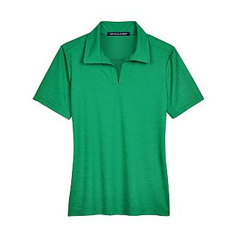 Devon & Jones Women's CrownLux PerformanceAddress Melange Polo