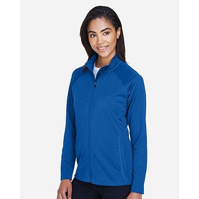 Devon & Jones Women's Stretch Tech-Shell Compass Full-Zip Jacket