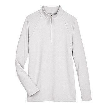 Devon & Jones Women's CrownLux PerformanceClubhouse Micro-e Quarter-Zip Pullover