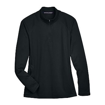 Devon & Jones Women's Stretch Tech-Shell Compass Quarter-Zip Pullover
