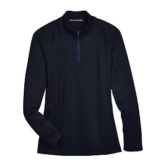 Devon & Jones Women's Stretch Tech-Shell Compass Quarter-Zip Pullover