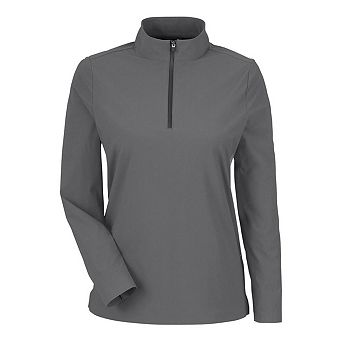 Devon & Jones Women's CrownLux Performance Windsor Welded Quarter-Zip Pullover