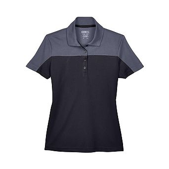 CORE365 Women's Balance Colorblock Performance Piqu Polo