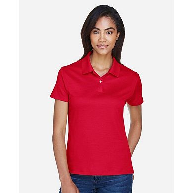 Devon & Jones Women's Pima-Tech Jet Piqu Polo