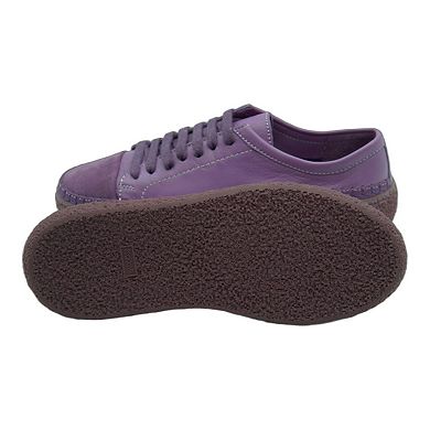 Women's Colorful Leather Sneakers - Great for the Office, Casual Days (Aimee Style)